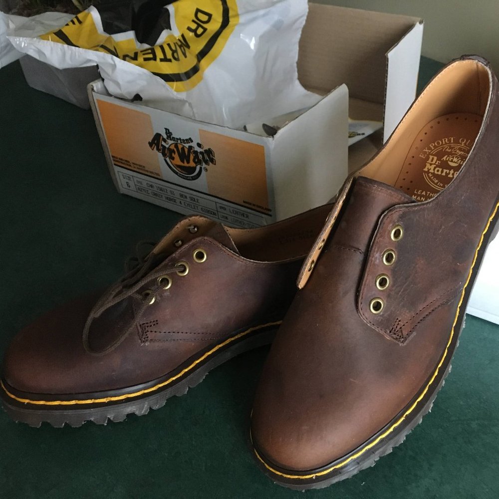 Dr. Martens Aztec Crazy Horse Shoes